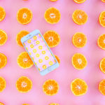 #ProperPrintables \\ Fruity Orange Wallpaper Download
